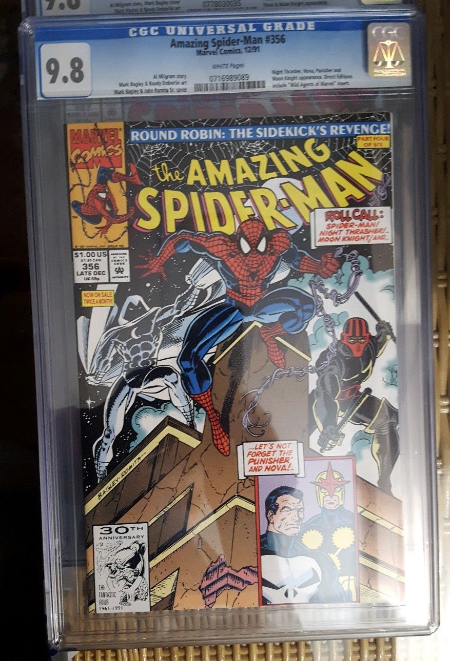 Amazing Spider-Man (1963 1st Series) #353-58 all in  CGC 9.8