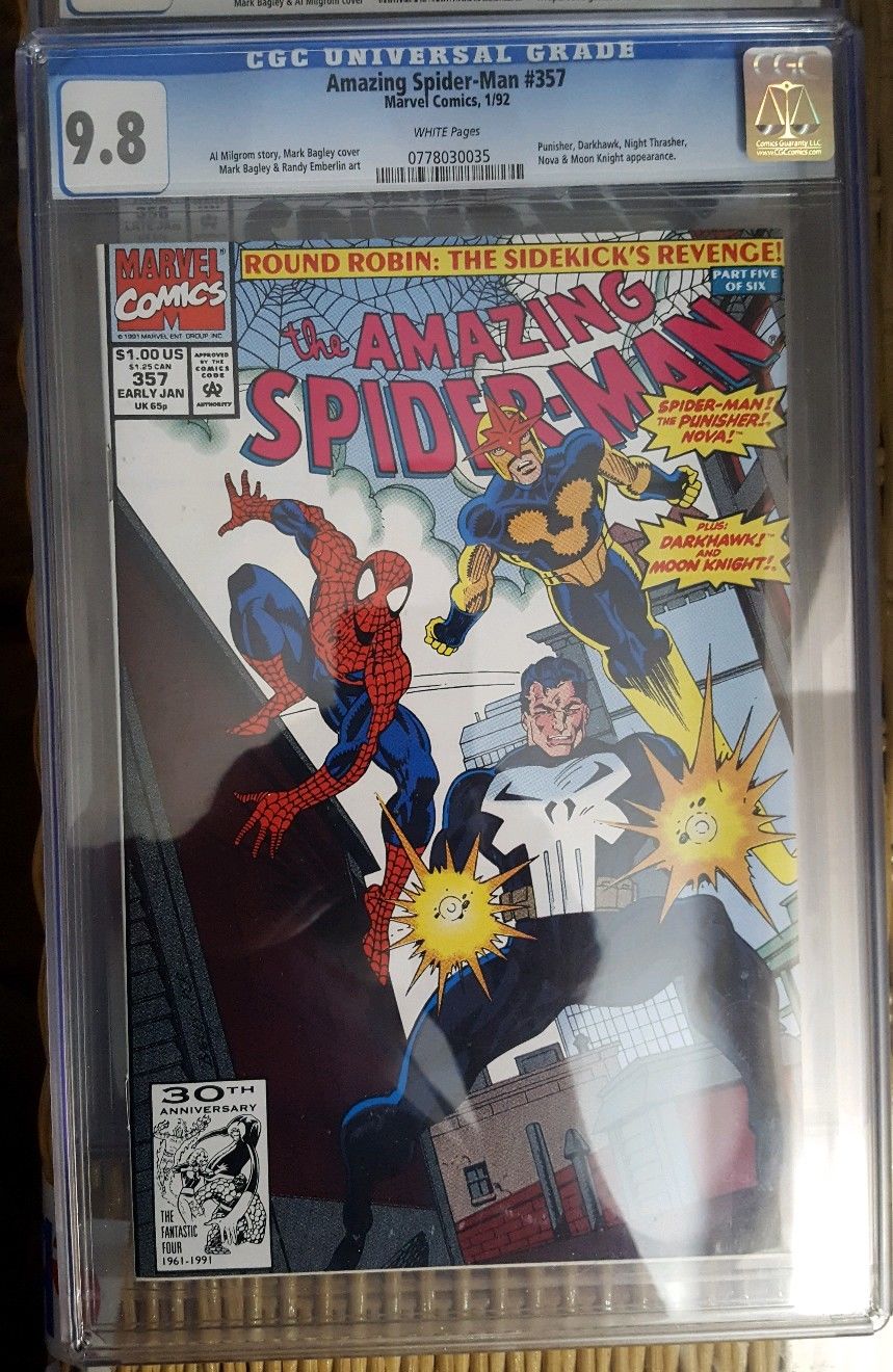 Amazing Spider-Man (1963 1st Series) #353-58 all in  CGC 9.8