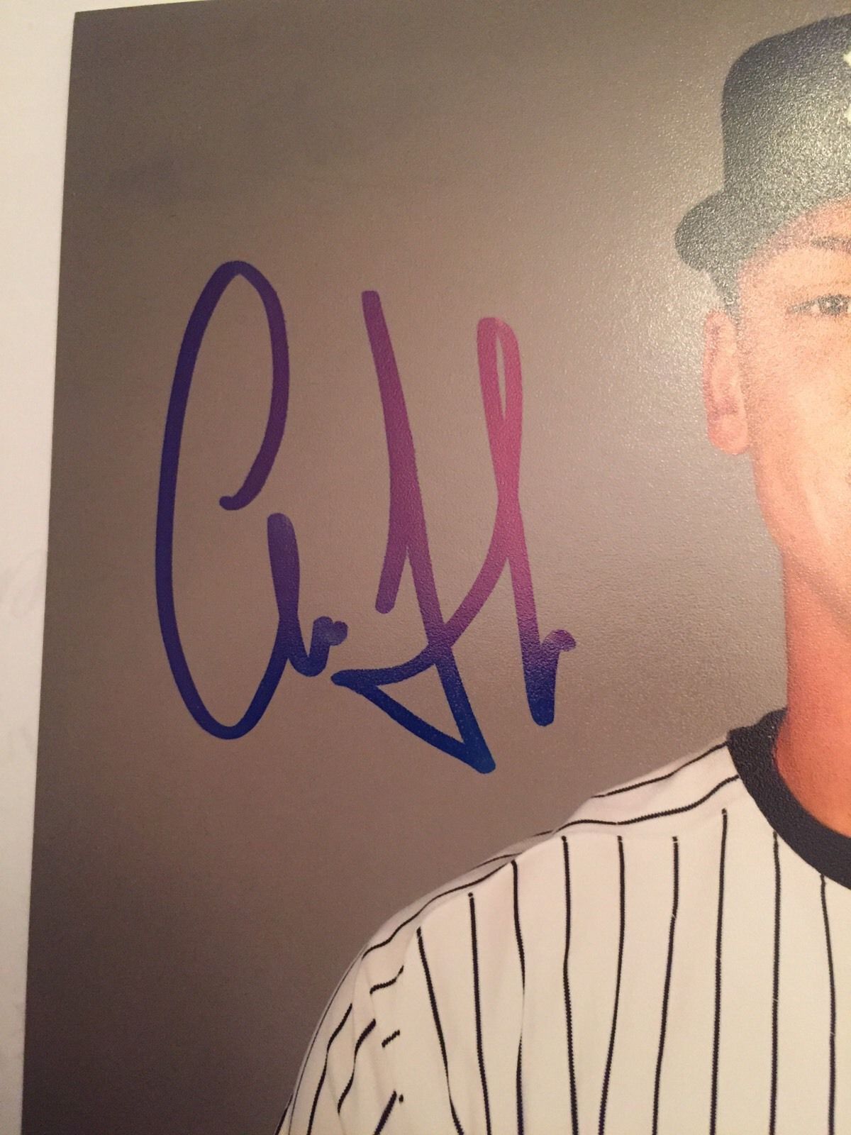 Aaron Judge Signed 8x10 Photo New York Yankees MLB Baseball