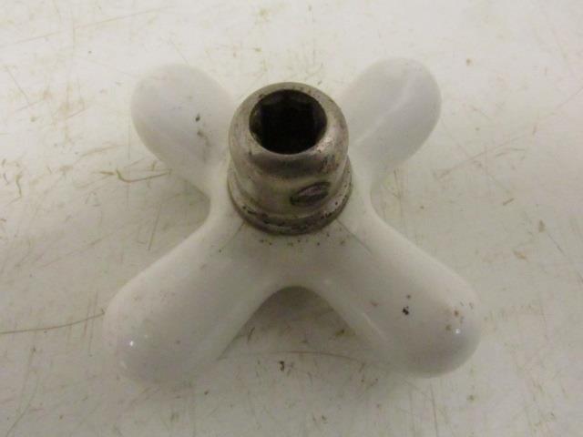 Antique Republic Porcelain Ceramic Bath Tub HOT Faucet Knob Handle Sink Shower