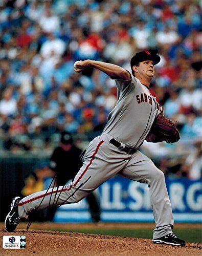 Matt Cain Autographed 8x10 San Francisco Giants Photograph COA