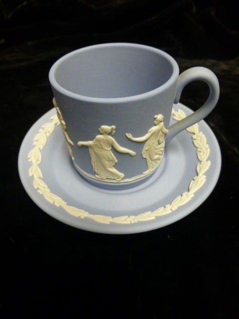 Beautiful Vintage Wedgwood Demitasse Cups In Color - Set Of 6