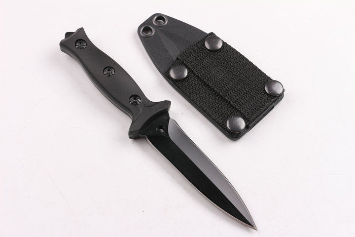 New 8CR13 blade Boot Dagger Survival Fixed Bowie Hunting Knife SF31