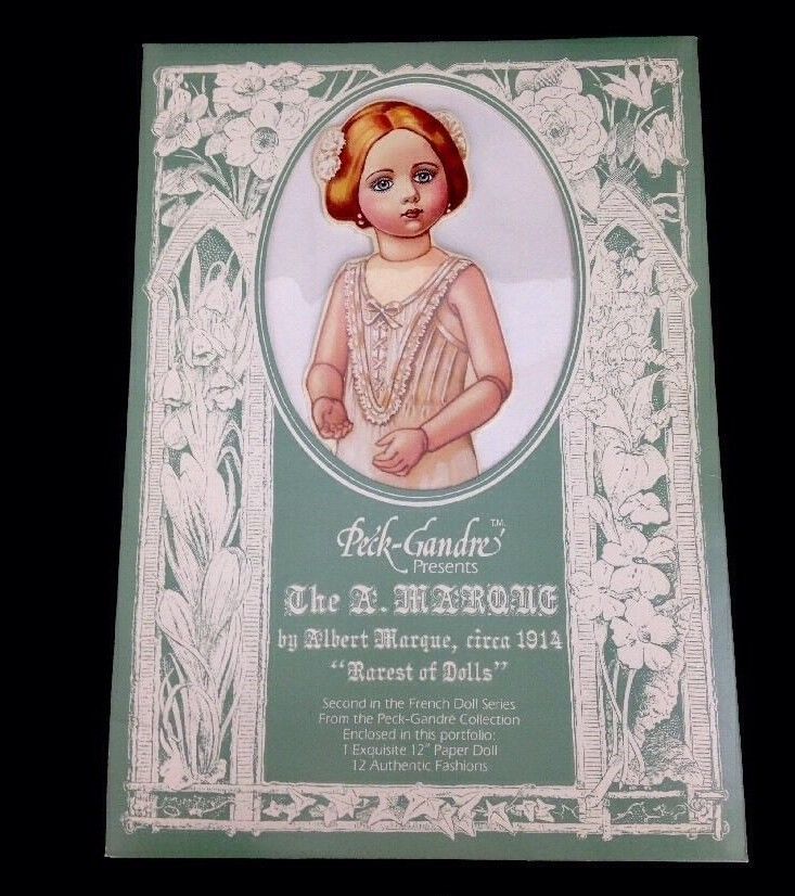 Peck-Gandre The A.Marque By Albert Marque French Paper Doll Uncut Unopened