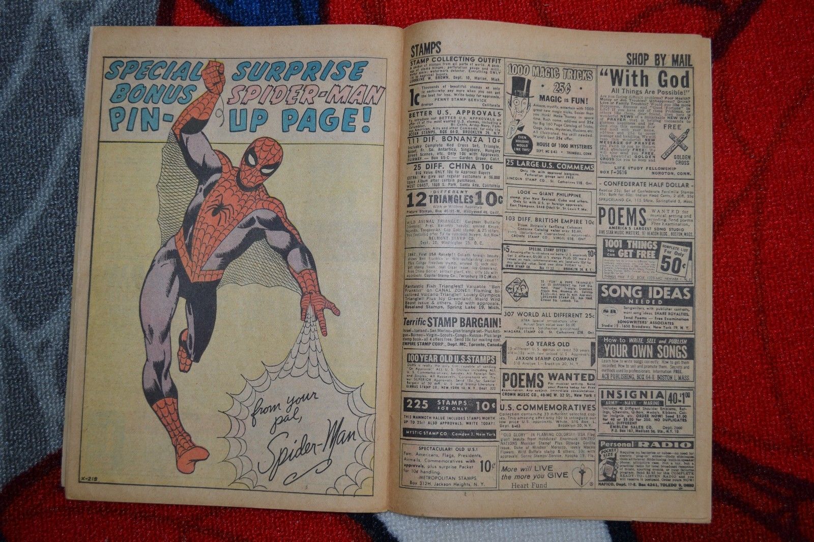 AMAZING SPIDER-MAN 3 - GD+ 2.5 - 1ST APPEARANCE OF DOCTOR OCTOPUS (1963)