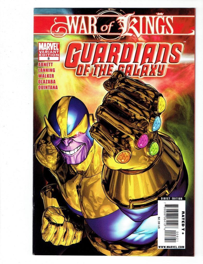 Guardians of the Galaxy #8 (Marvel Feb 2009) Thanos 1:10 Variant   VF