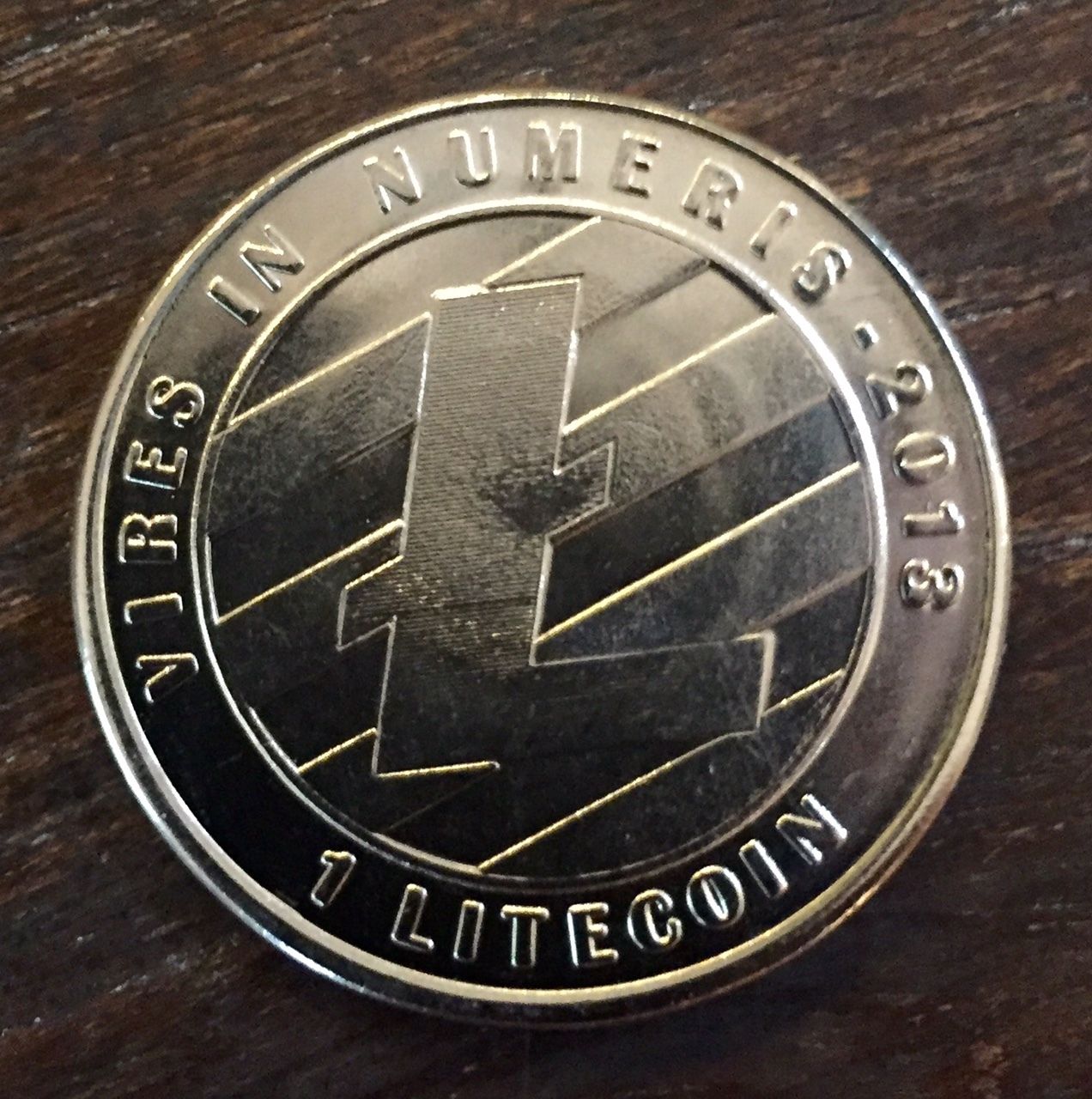 LEALANA Physical Litecoin ser 3 Rare 2013  "Unfunded" like bitcoin CASASCIUS