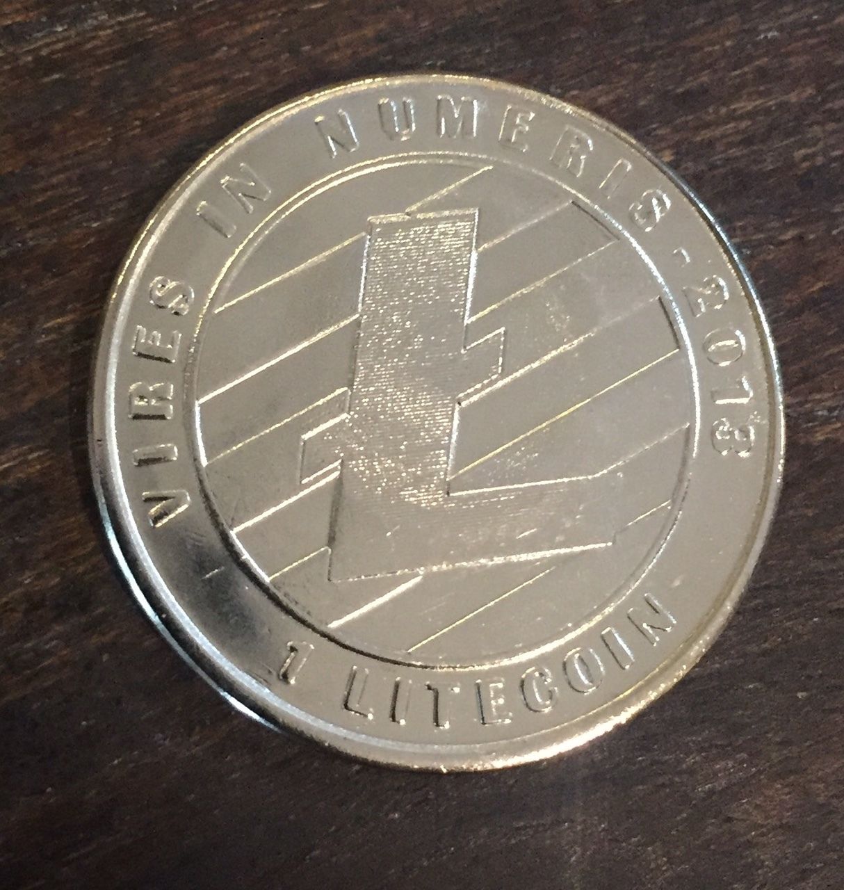 LEALANA Physical Litecoin ser 3 Rare 2013  "Unfunded" like bitcoin CASASCIUS