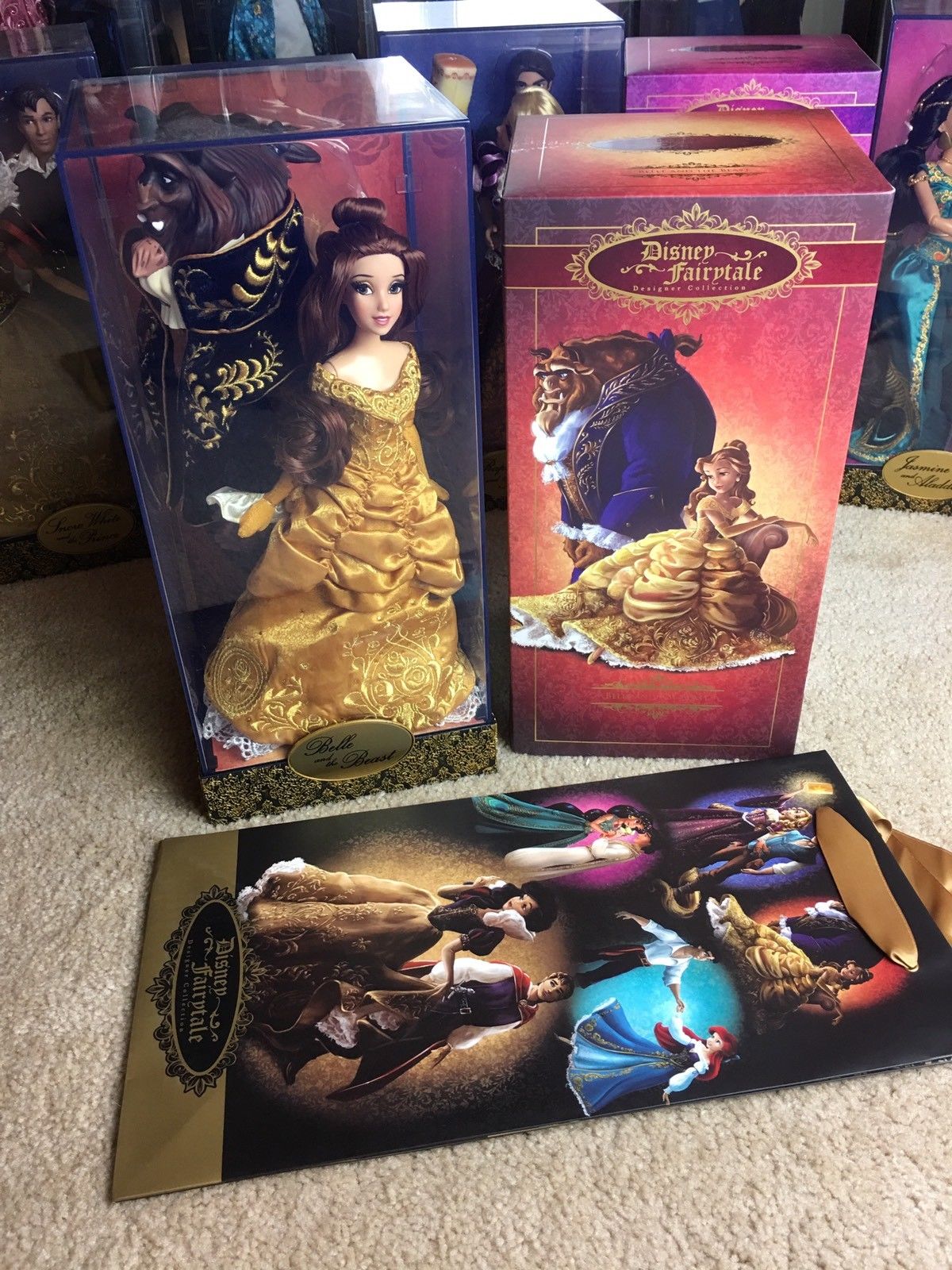 Disney Designer Fairytale Collection Doll Belle and the Beast Limited Edition