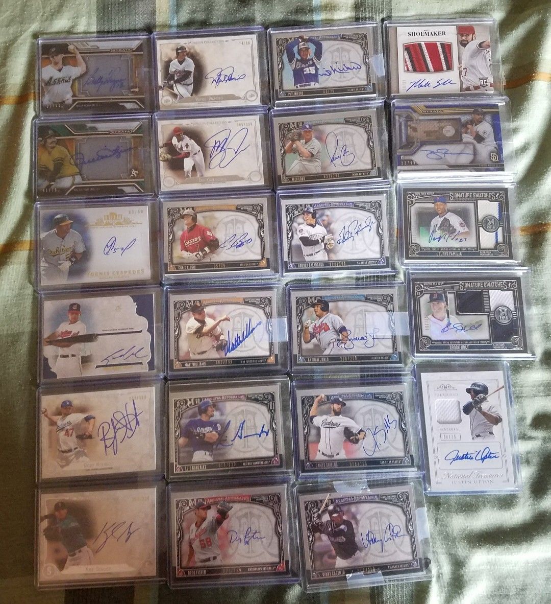 ENTIRE BASEBALL CARD COLLECTION AUTOS RELICS PATCHES ROOKIES INSERTS