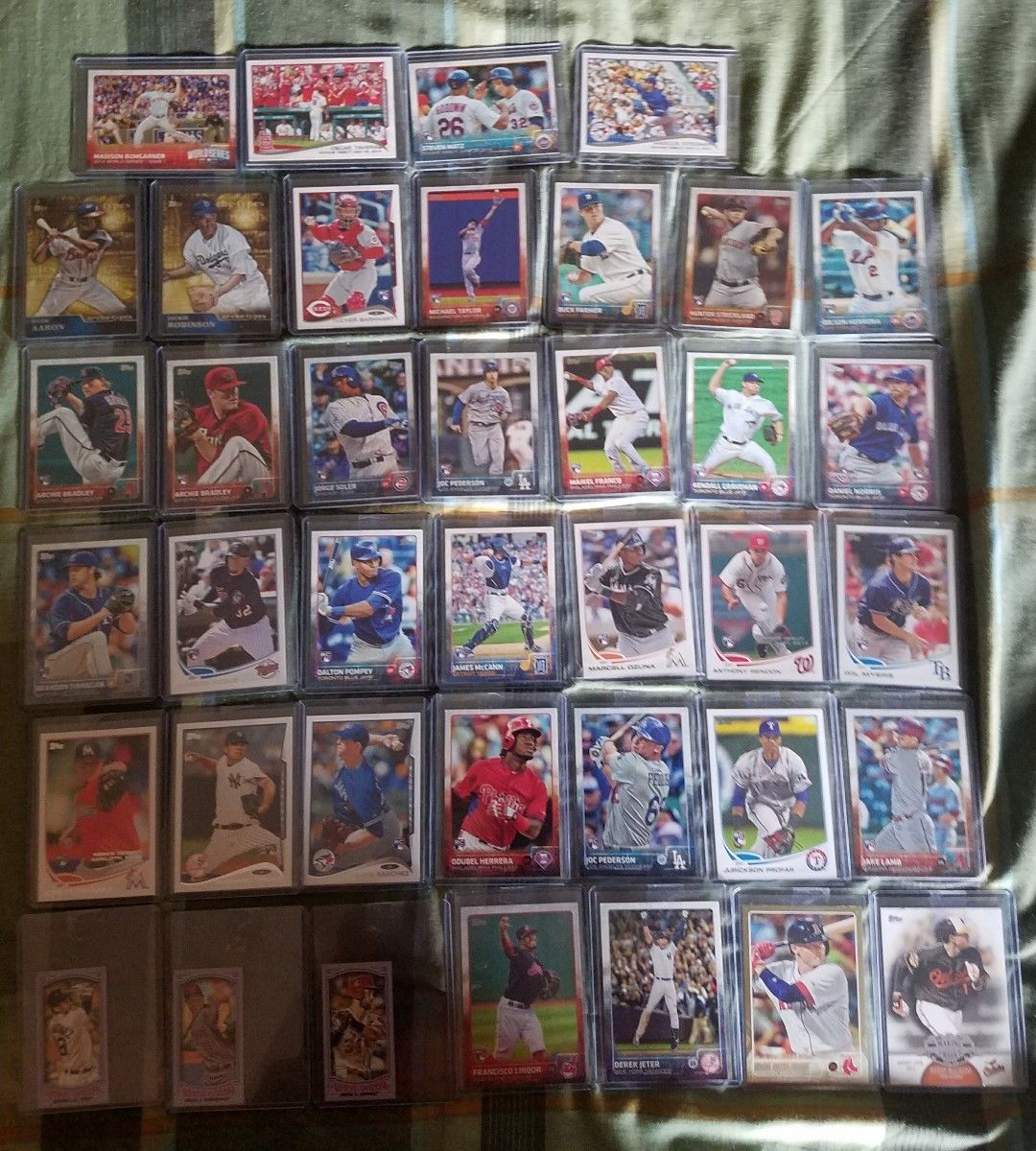 ENTIRE BASEBALL CARD COLLECTION AUTOS RELICS PATCHES ROOKIES INSERTS