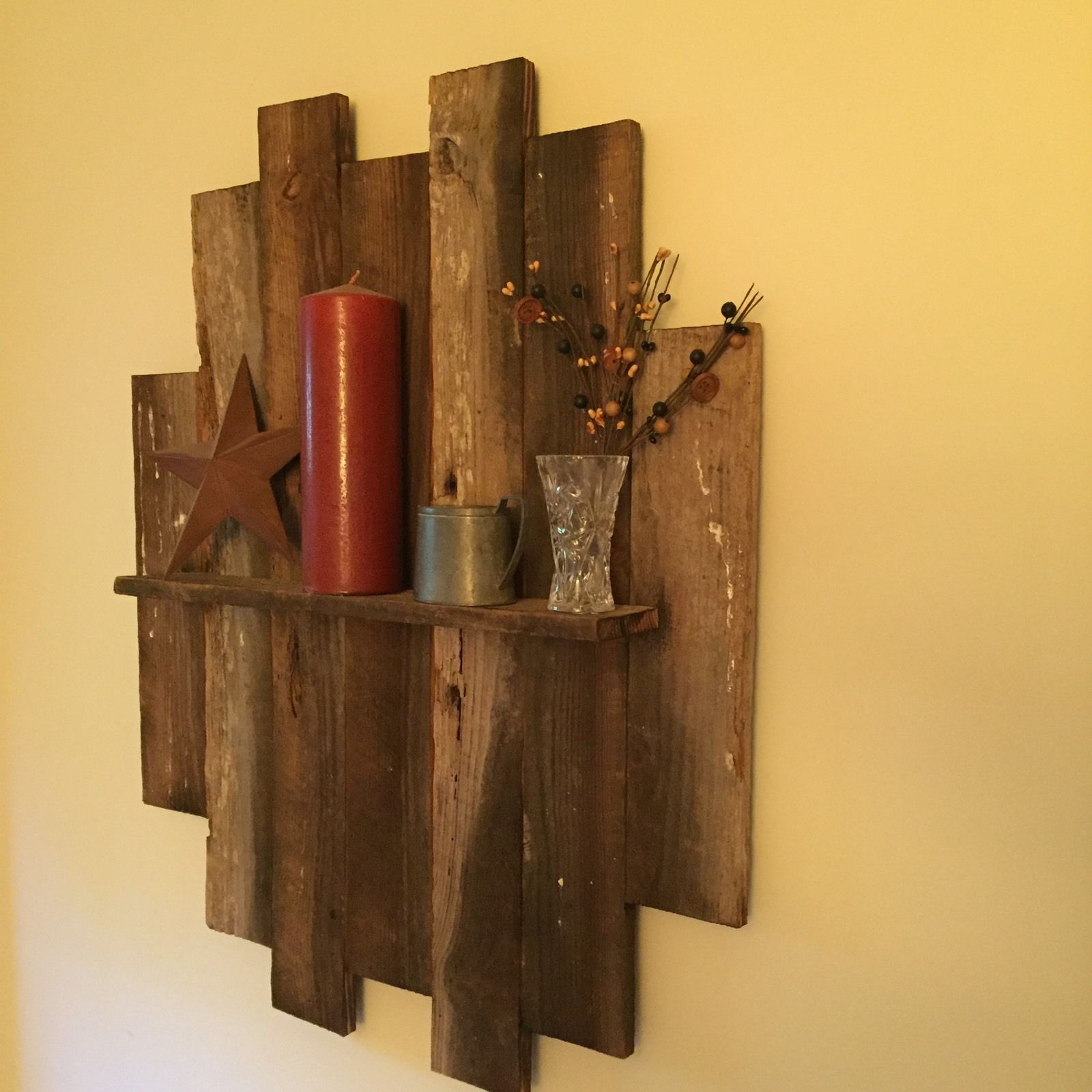 Primitive Wooden Shelf