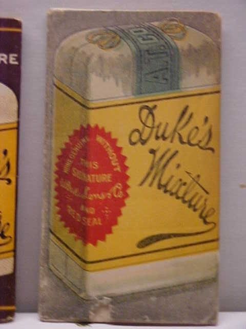 2 Different Packs of Vintage DUKES MIXTURE Tobacco Cigarette Rolling Papers