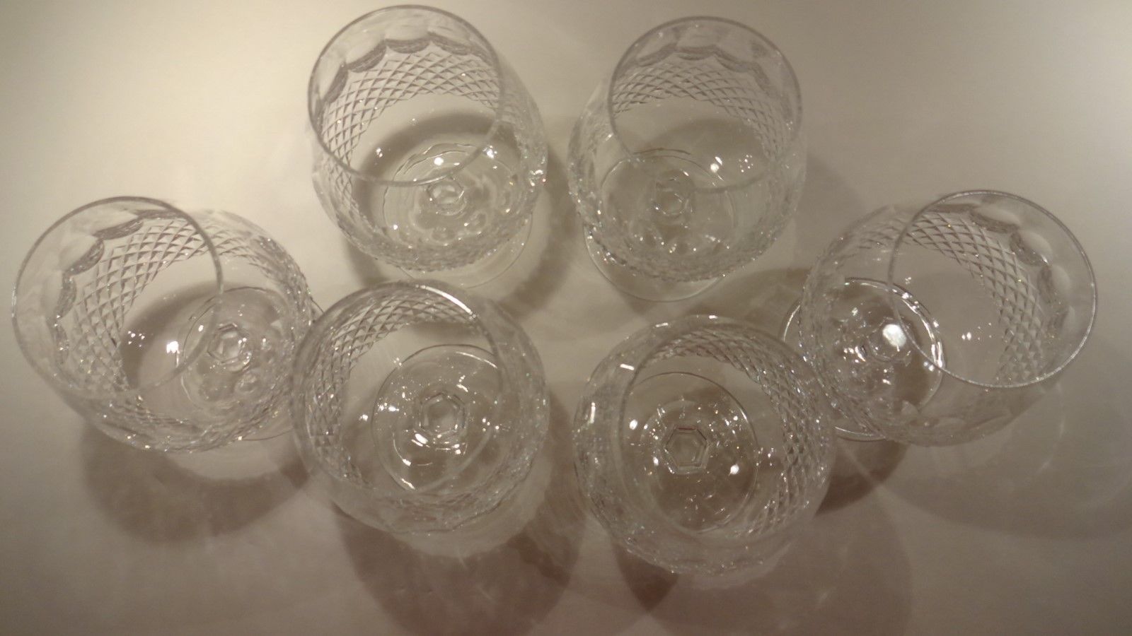 *VINTAGE* Waterford Crystal COLLEEN (1953-) Set of 6 Brandy Snifter 5 1/4" 12 oz