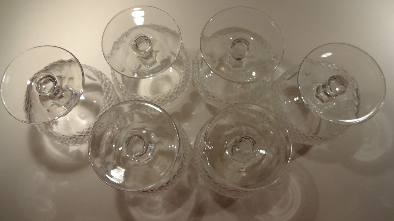 *VINTAGE* Waterford Crystal COLLEEN (1953-) Set of 6 Brandy Snifter 5 1/4" 12 oz