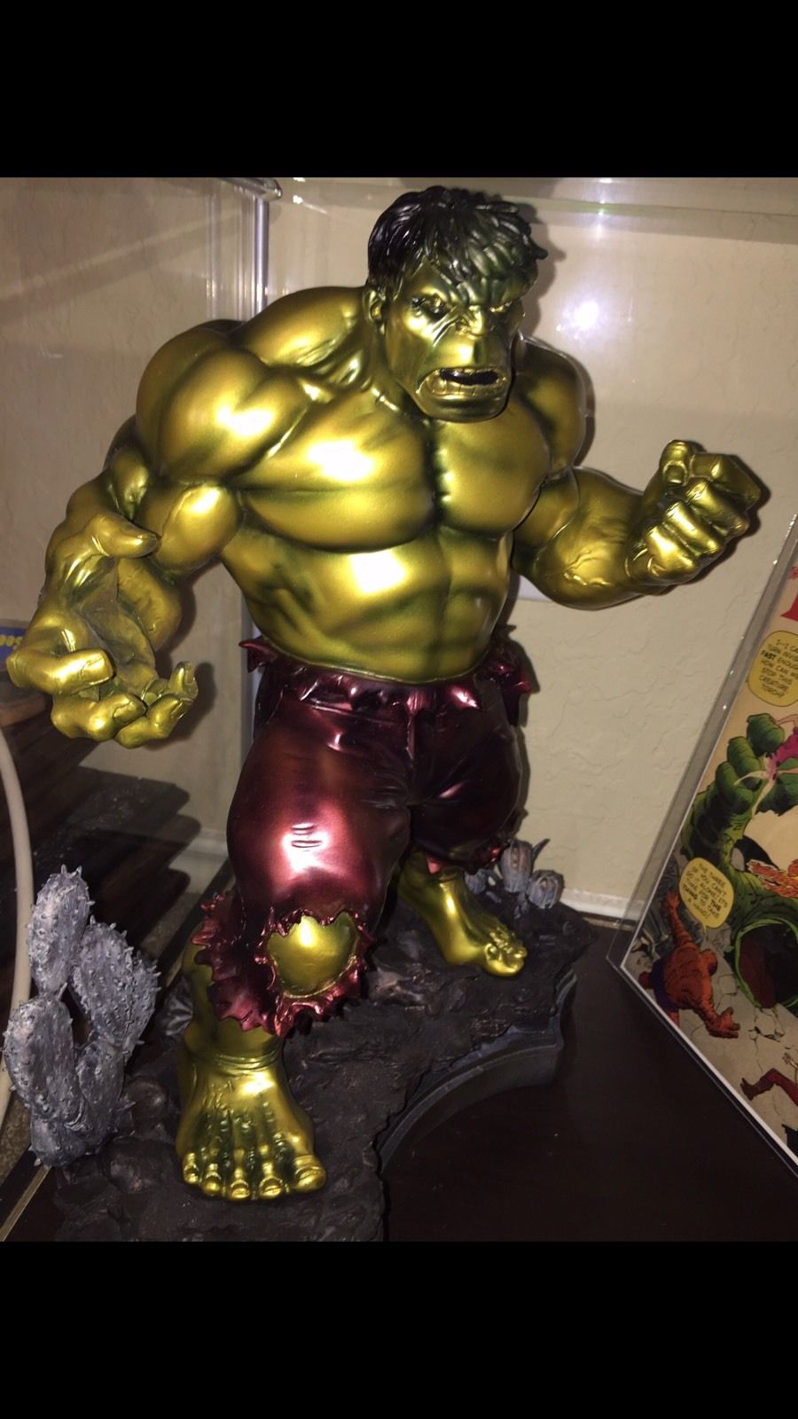 BOWEN STATUE HULK AVENGERS BRONZE RARE LOW NUMBER!