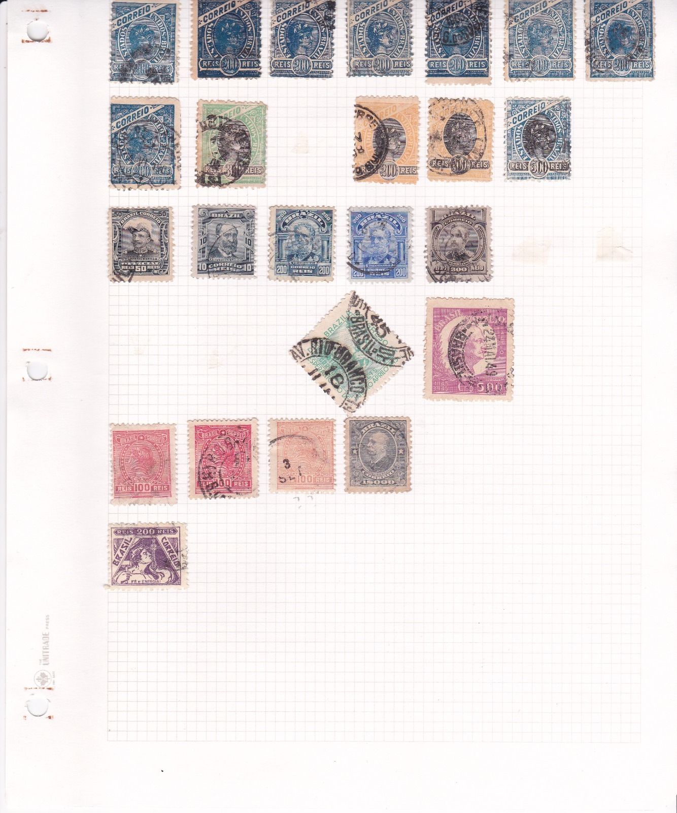 Brazil olds stamps ( lot 591 )