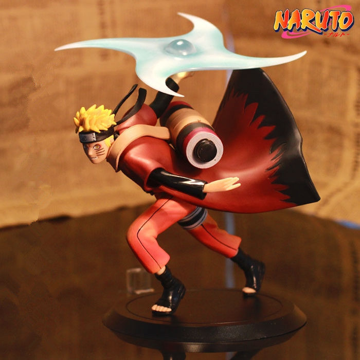 1X Naruto Shippuden Uzumaki Naruto 15cm/6" Anime PVC Figure Statue NO Box