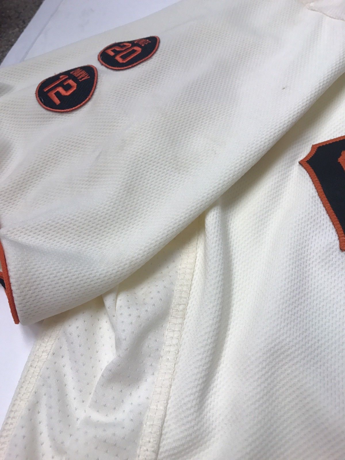 Brandon Crawford San Francisco Giants Game Used Jersey Gigantes - MLB Auth