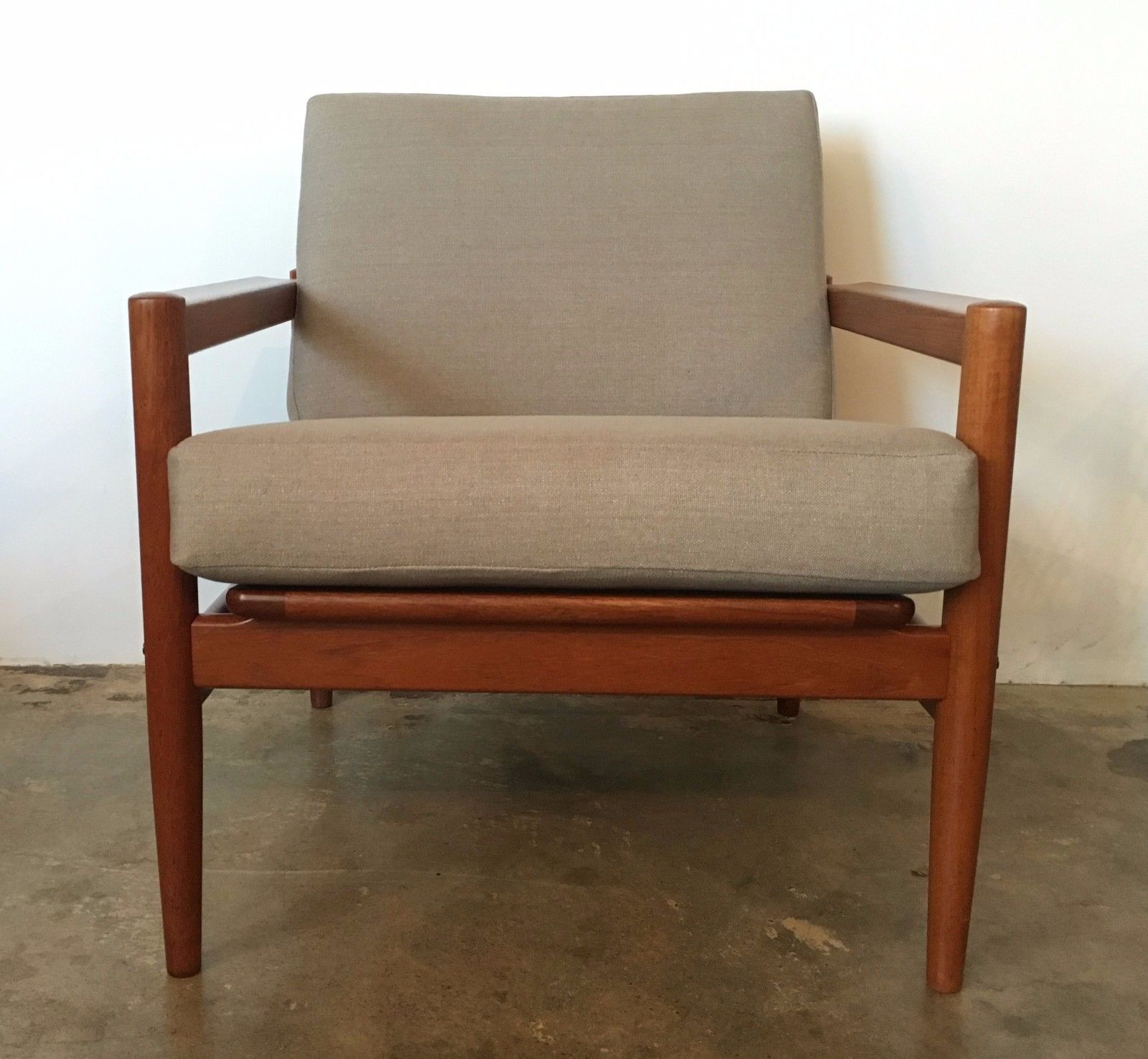 Danish Modern Mid Century Borge Jensen Teak Chair