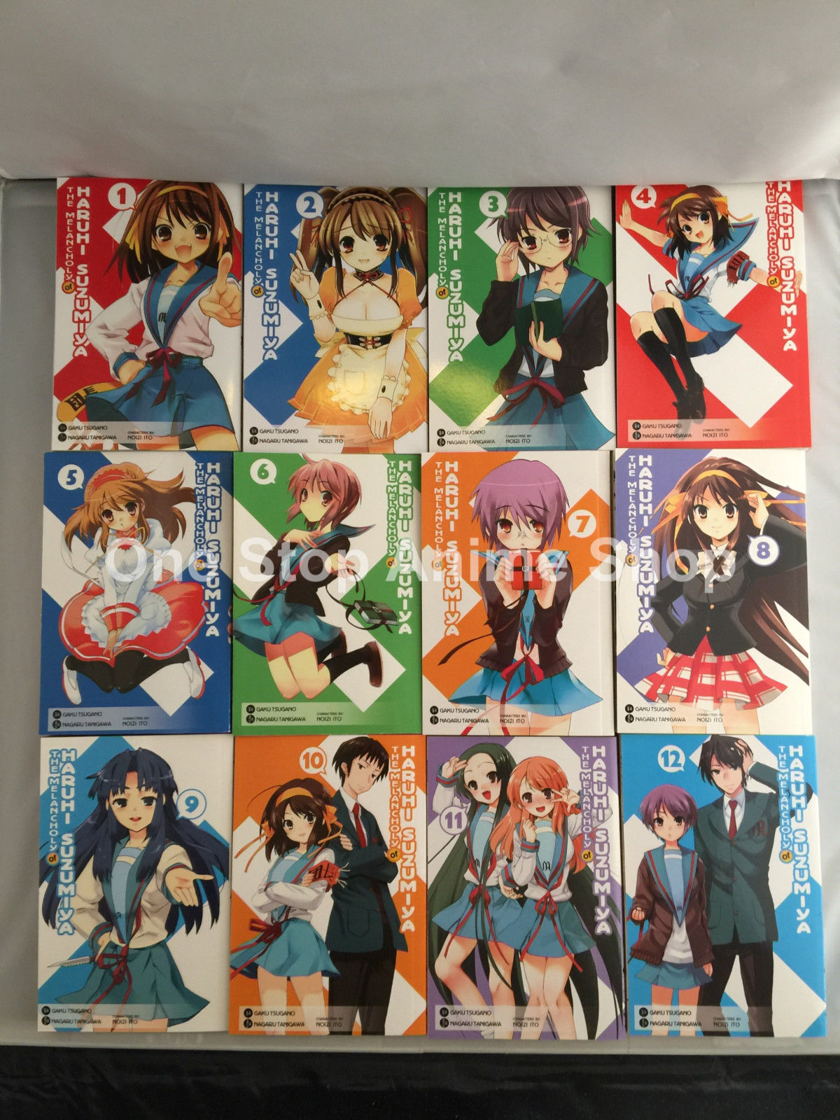 The Melancholy of Haruhi Suzumiya manga set volumes 1-20 english paperback new