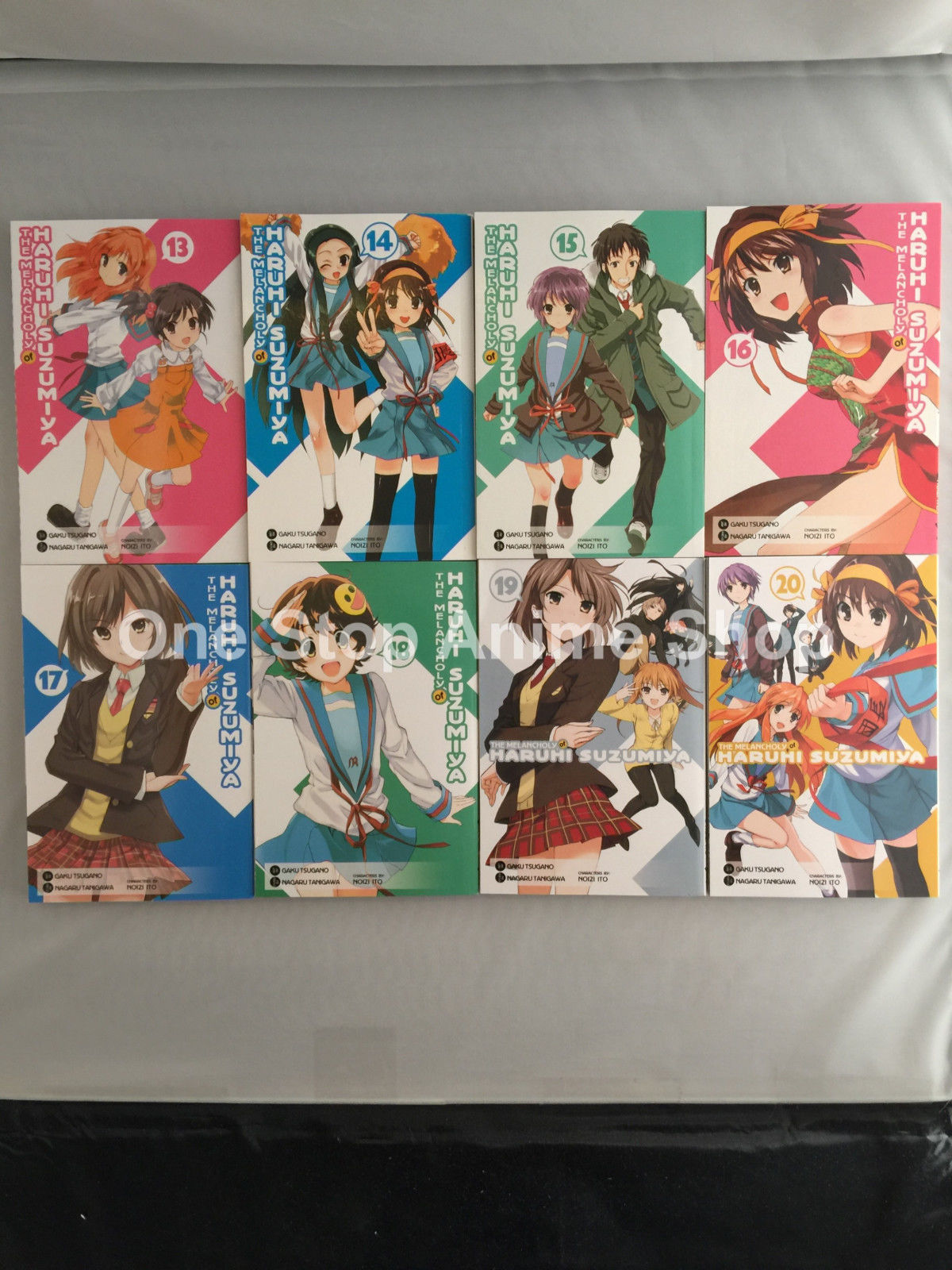 The Melancholy of Haruhi Suzumiya manga set volumes 1-20 english paperback new