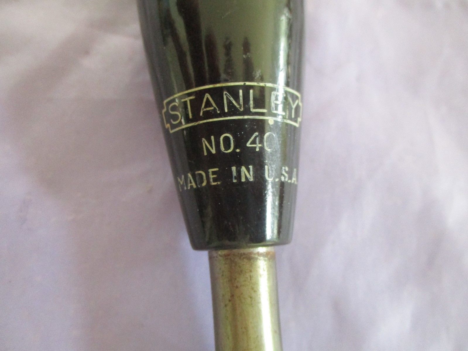 VINTAGE STANLEY EVERLASTING NO 40 1 INCH WIDE CHISEL WITH BEVELLED SIDES