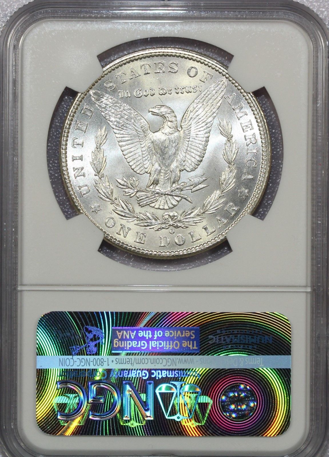 1902 O MORGAN SILVER DOLLAR CERTIFIED NGC MS 65 - SUPER NICE!