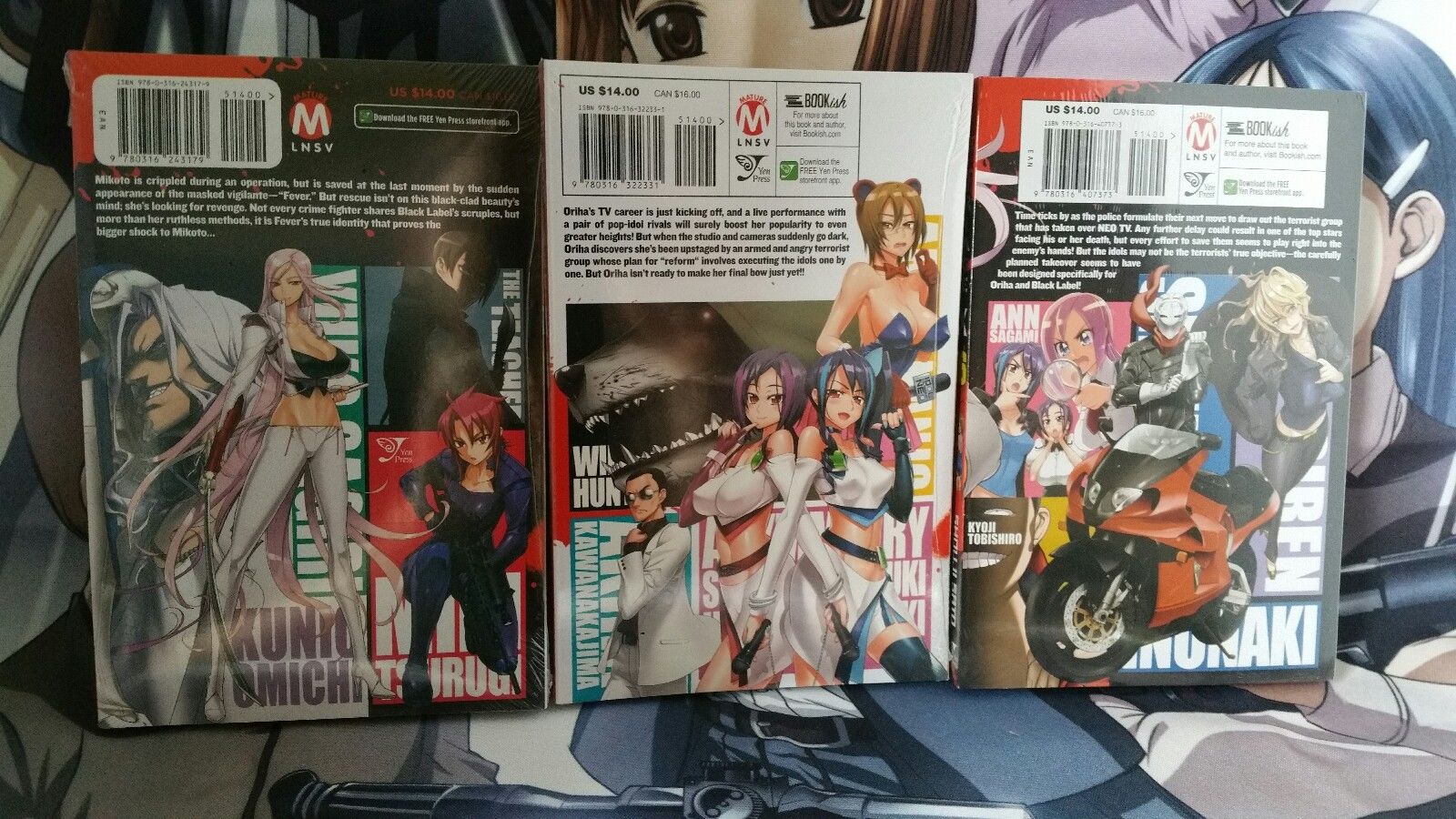 Triage X ( Vol 1 -  12 ) English Manga Graphic Novels SET Brand New Lot