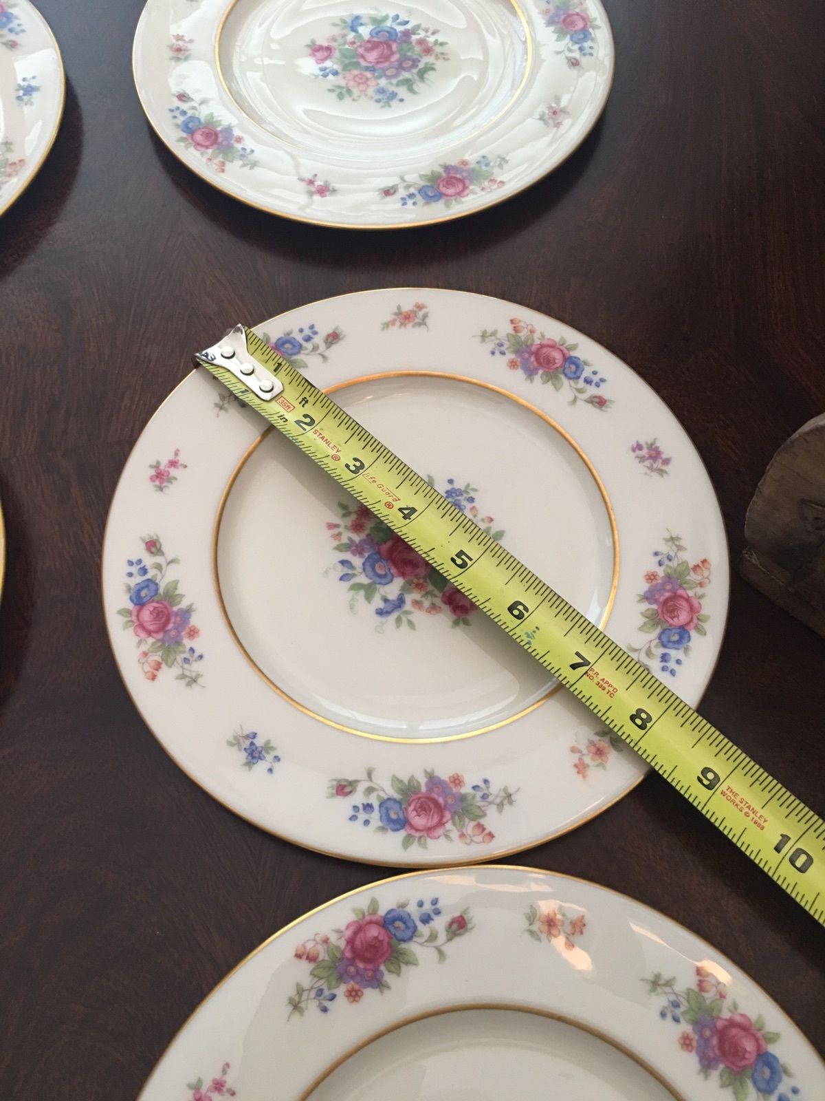 Vintage Lenox China Salad Plates J-300 Set of 8