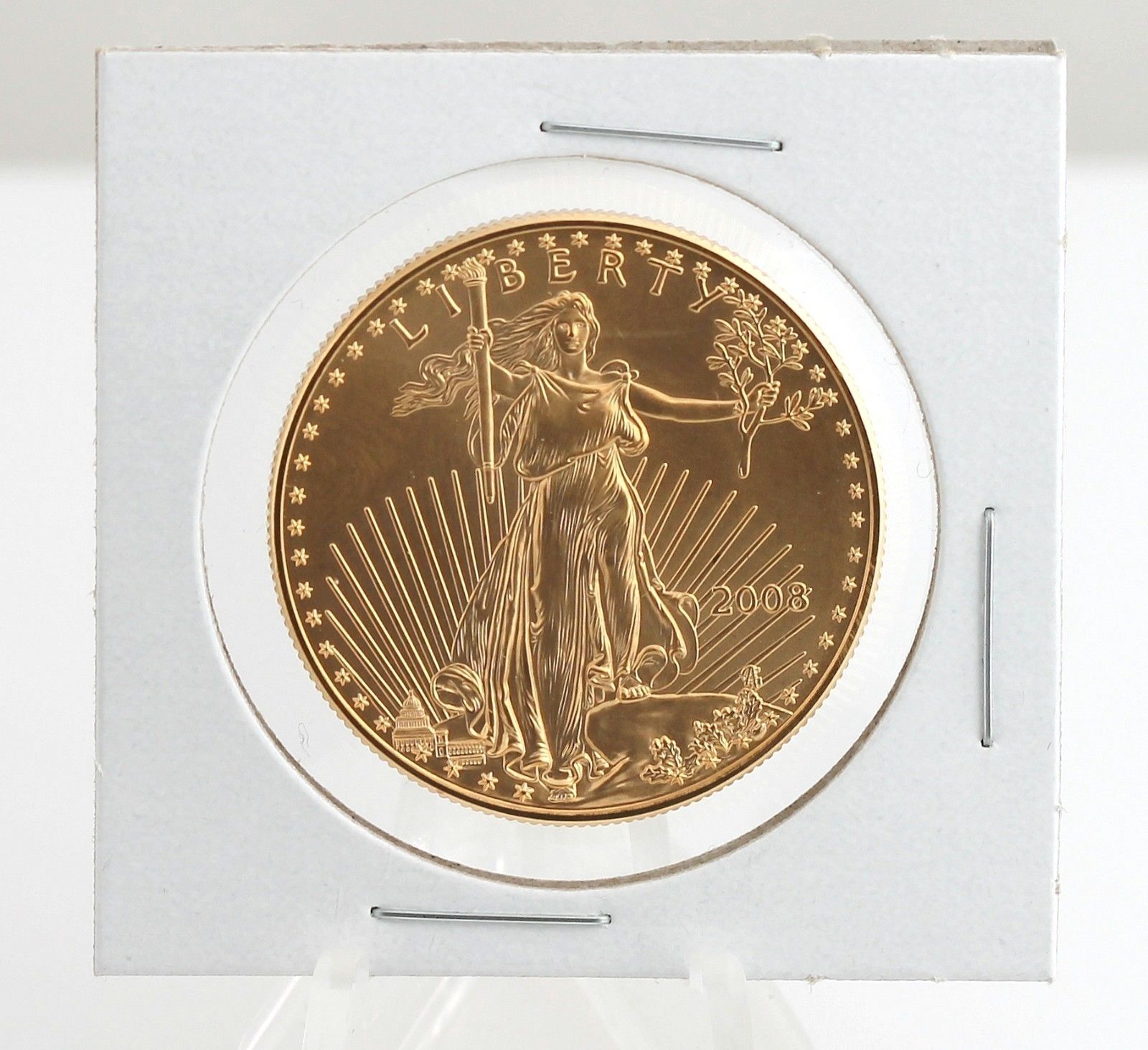 2008 $50 Gold American Eagle Coin 1 Troy Ounce US 22K Bullion Uncirculated UNC