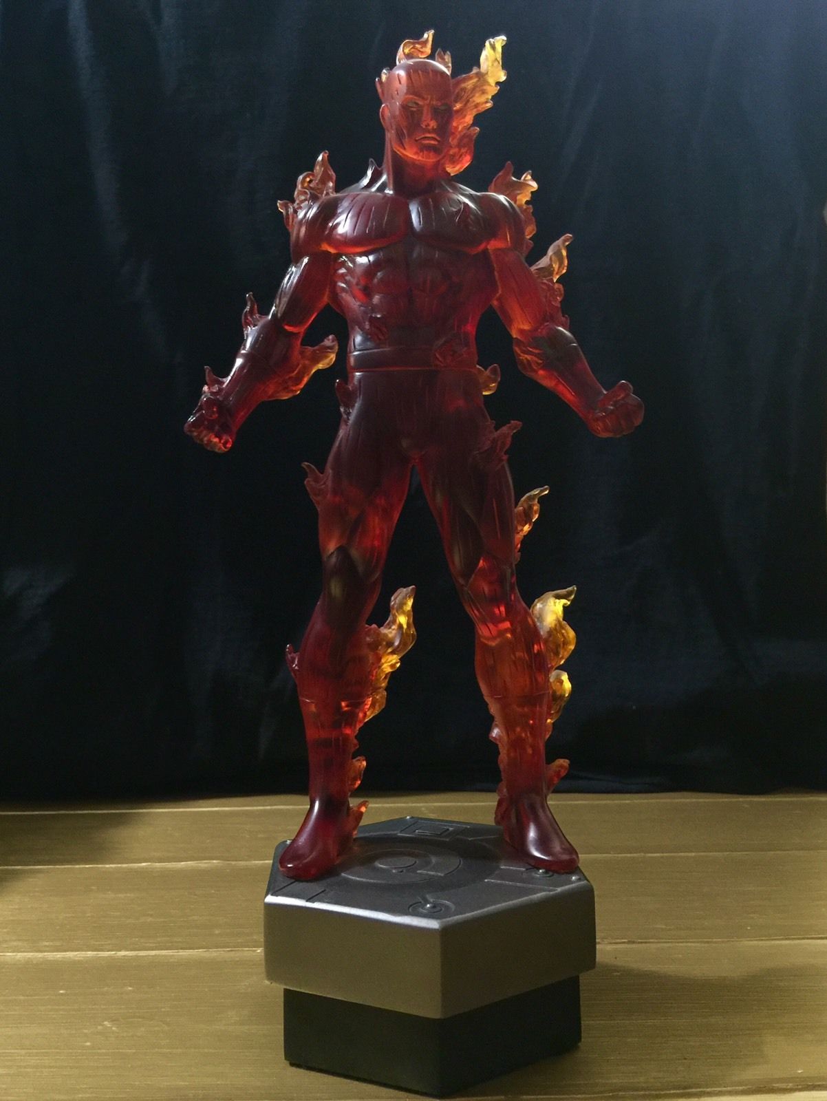 MARVEL X BOWEN HUMAN TORCH STATUE ARTIST PROOF FANTASTIC FOUR SUPER RARE