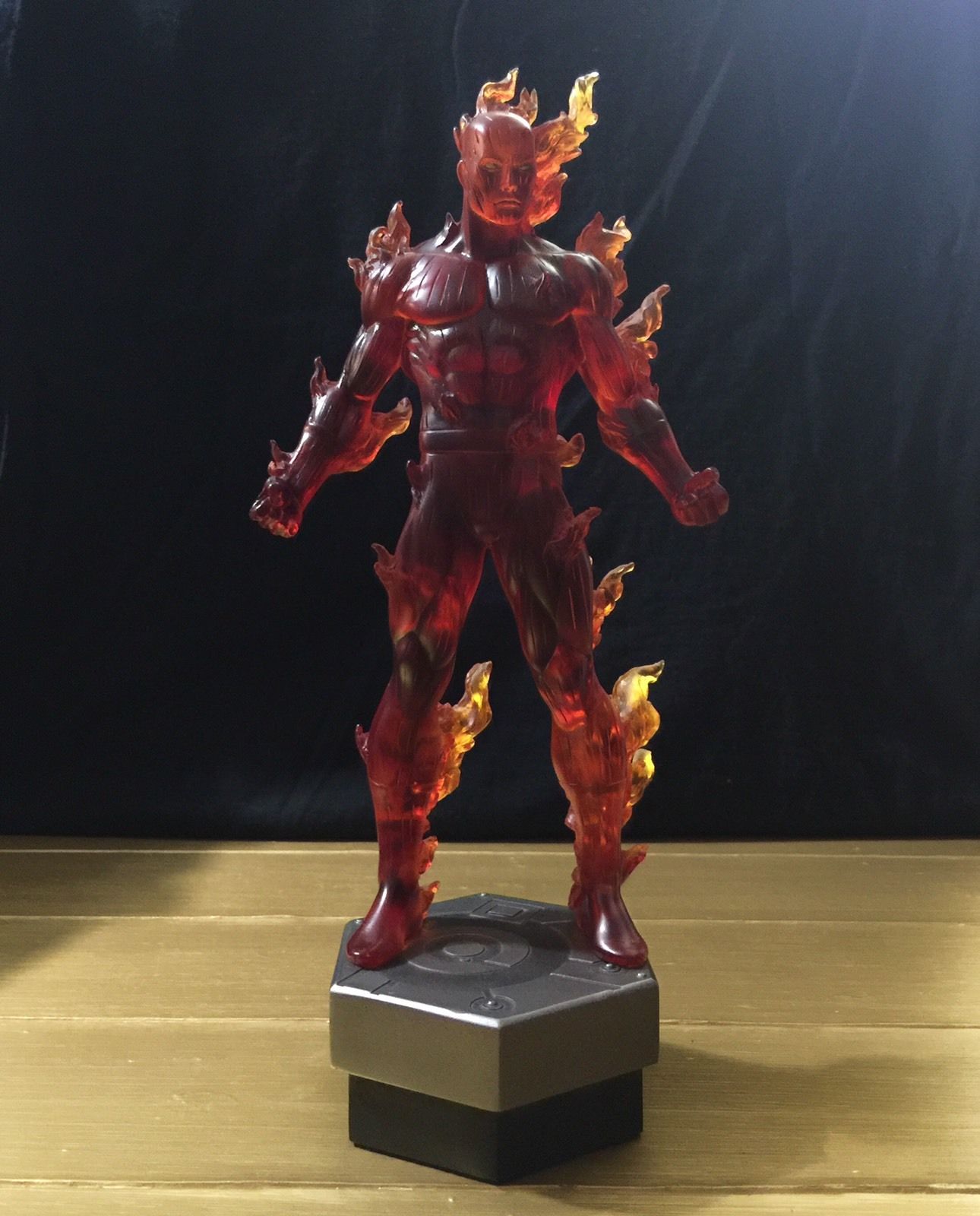 MARVEL X BOWEN HUMAN TORCH STATUE ARTIST PROOF FANTASTIC FOUR SUPER RARE