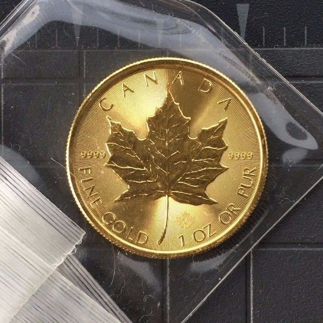 2016 1 oz Gold Maple Leaf BU