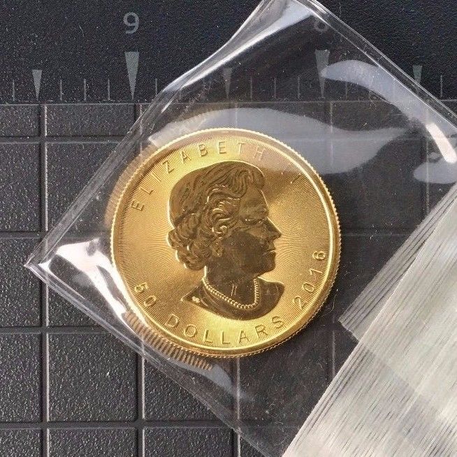 2016 1 oz Gold Maple Leaf BU