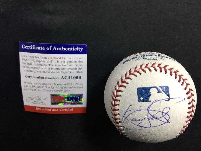 Kirby Puckett Signed Official MLB Baseball AUTO Autograph PSA/DNA COA A2851