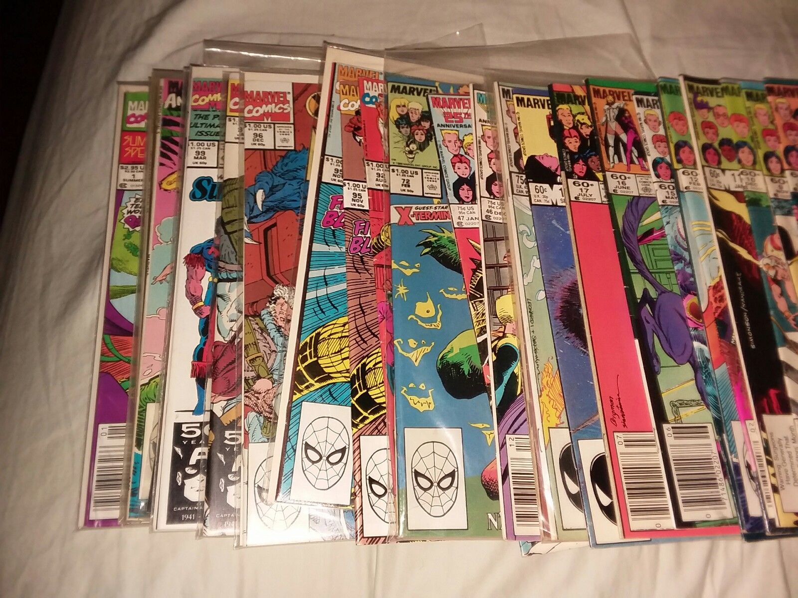 new mutants 34 issue comics lot 1st appearance warpath lot run set x-men x-force