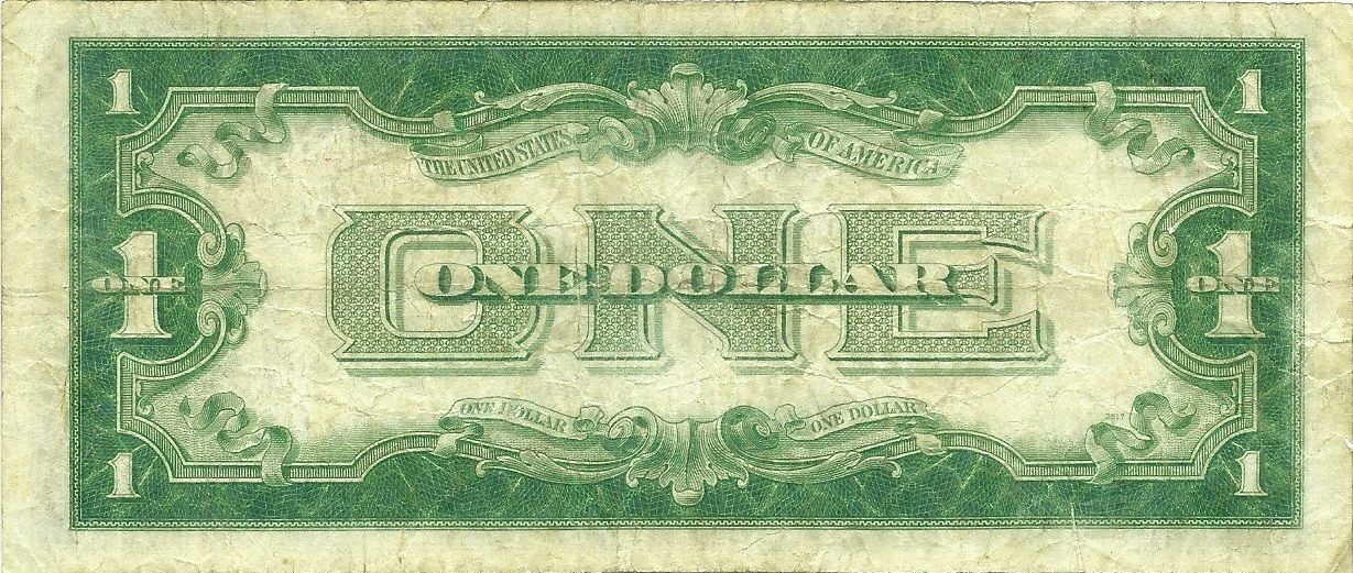 1928  $1  RED SEAL LEGAL TENDER - SCARCE 1-YEAR TYPE NOTE - NICE BRIGHT NOTE