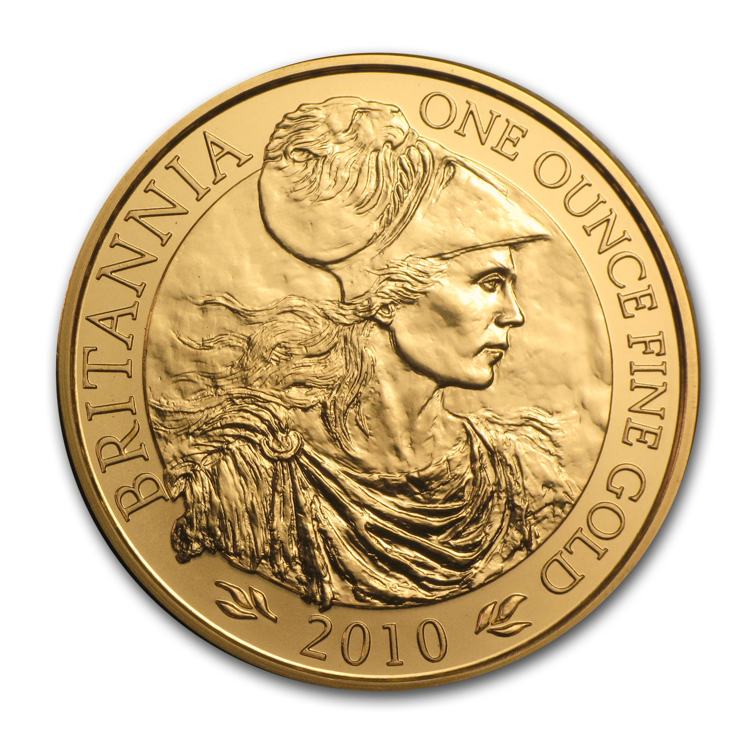 2010 Great Britain 1 oz Gold Britannia BU - SKU #60693