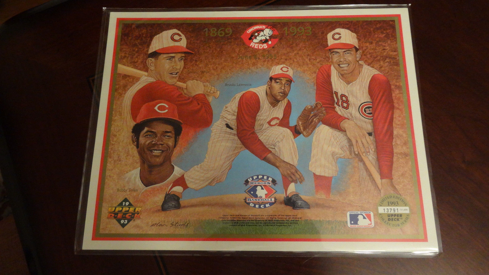 CINCINNATI REDS 9 Photo Print LOT - Joey Votto - Pete Rose - Sparky Anderson