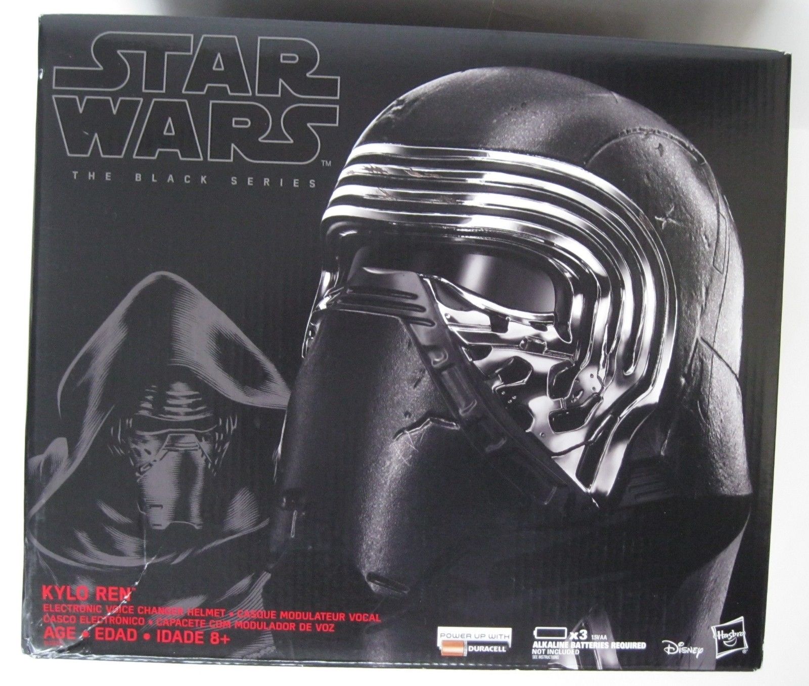 Hasbro Star Wars Kylo Ren Voice Changer Helmet Black Series Mask SEALED BOX