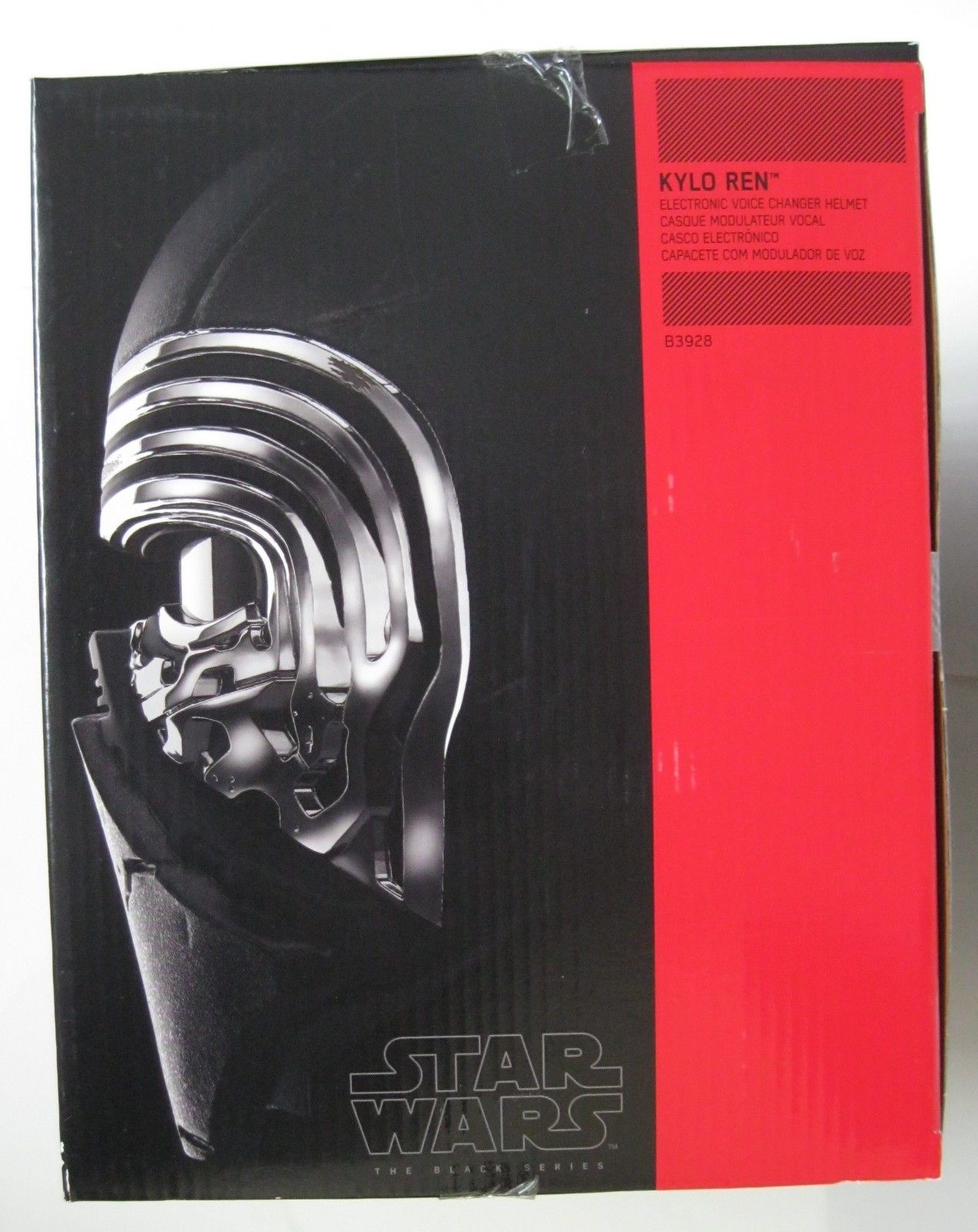 Hasbro Star Wars Kylo Ren Voice Changer Helmet Black Series Mask SEALED BOX