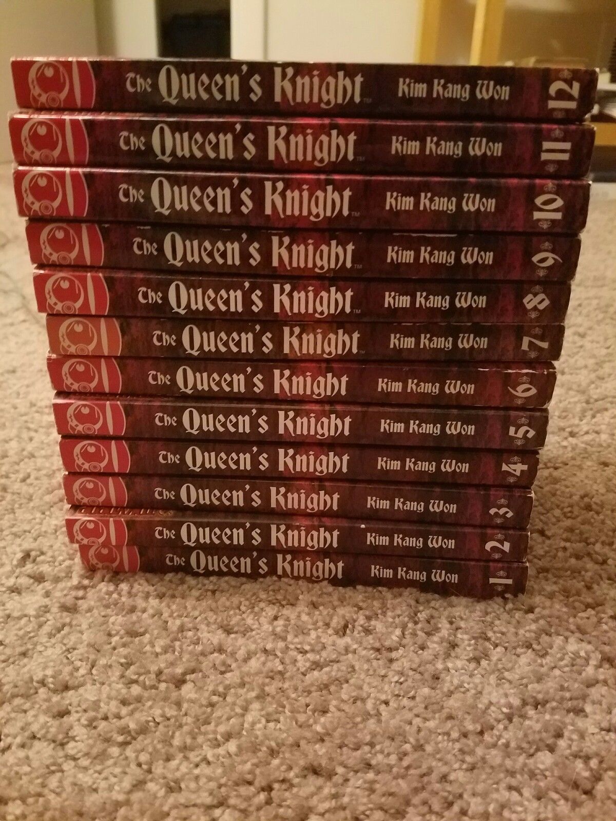 the queens knight manga volumes 1-12