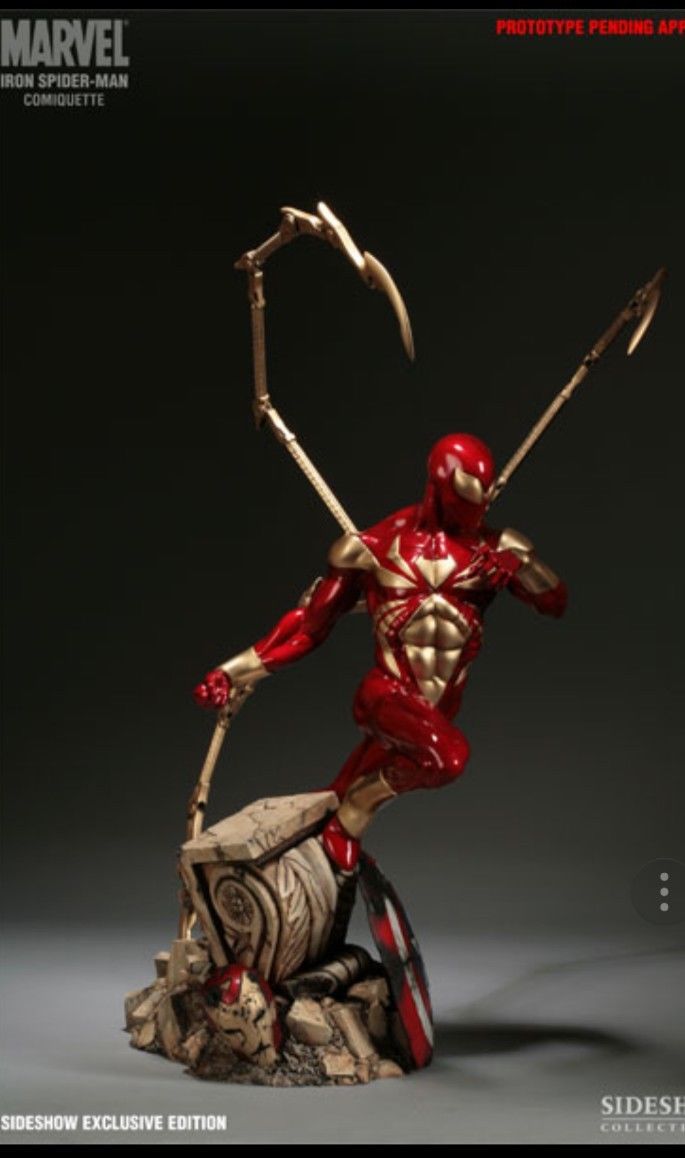 Iron Spider-Man Comiquette Sideshow Collectibles EXCLUSIVE Marvel Avengers