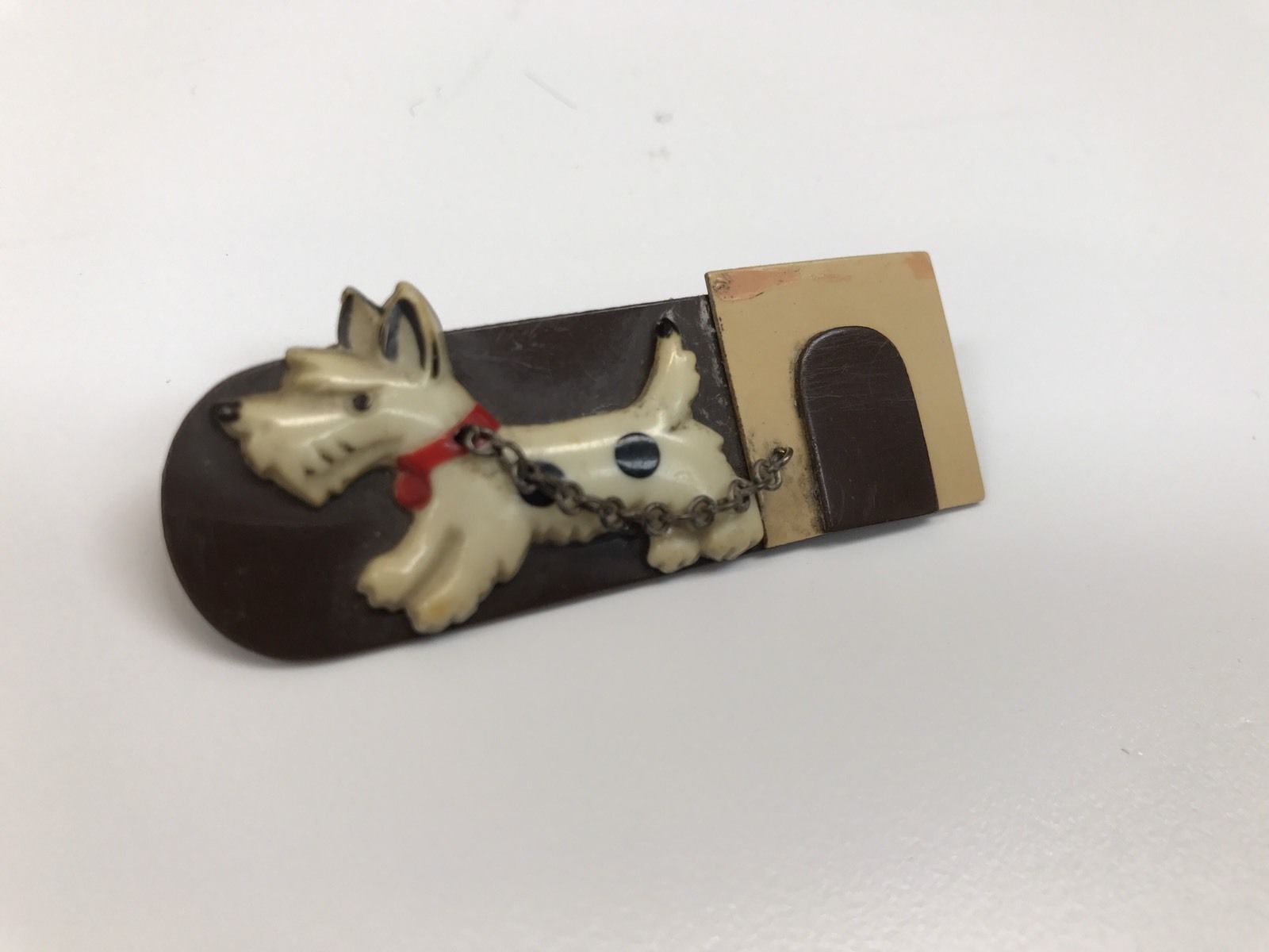 Stylish Art Deco Scottie Dog Brooch. Open To Offers?