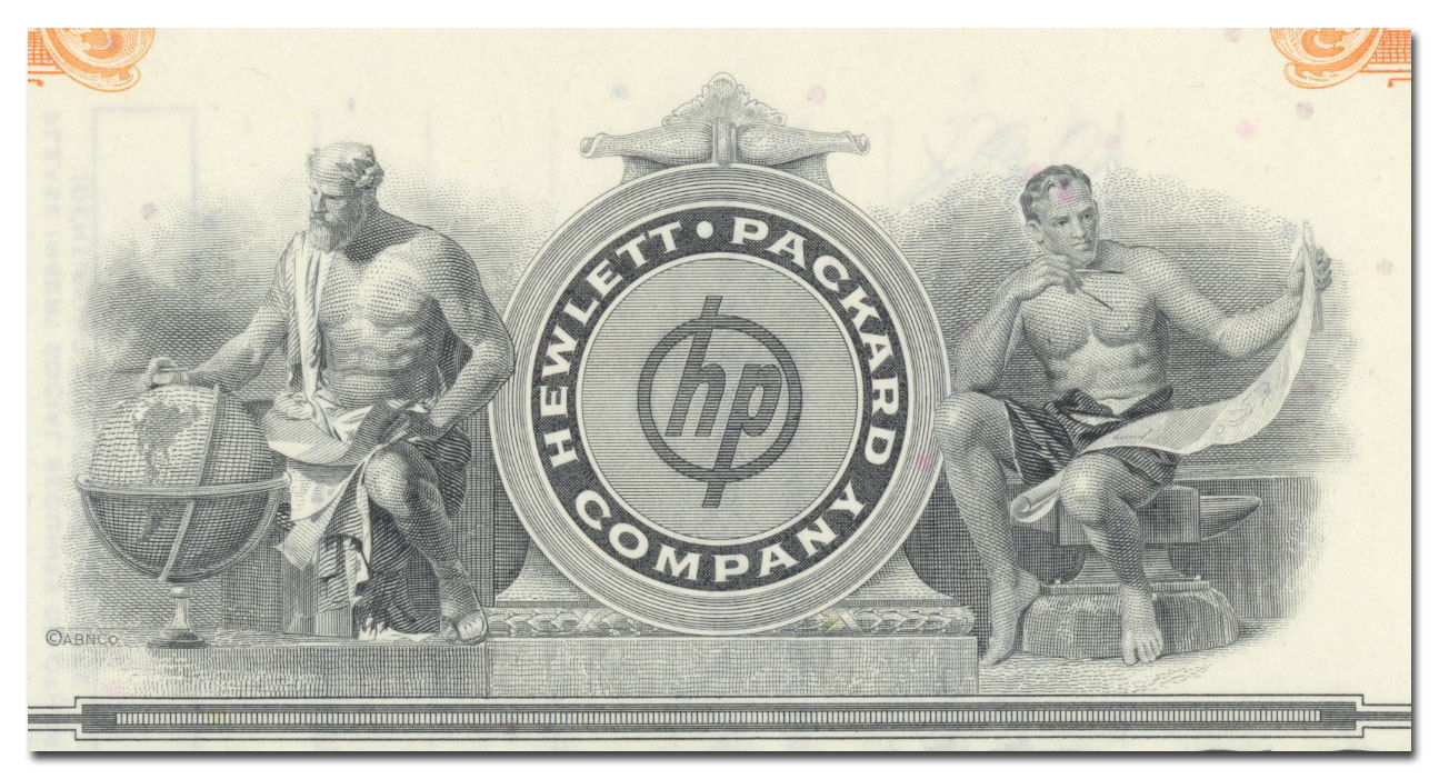 Hewlett-Packard Company Stock Certificate (Specimen)