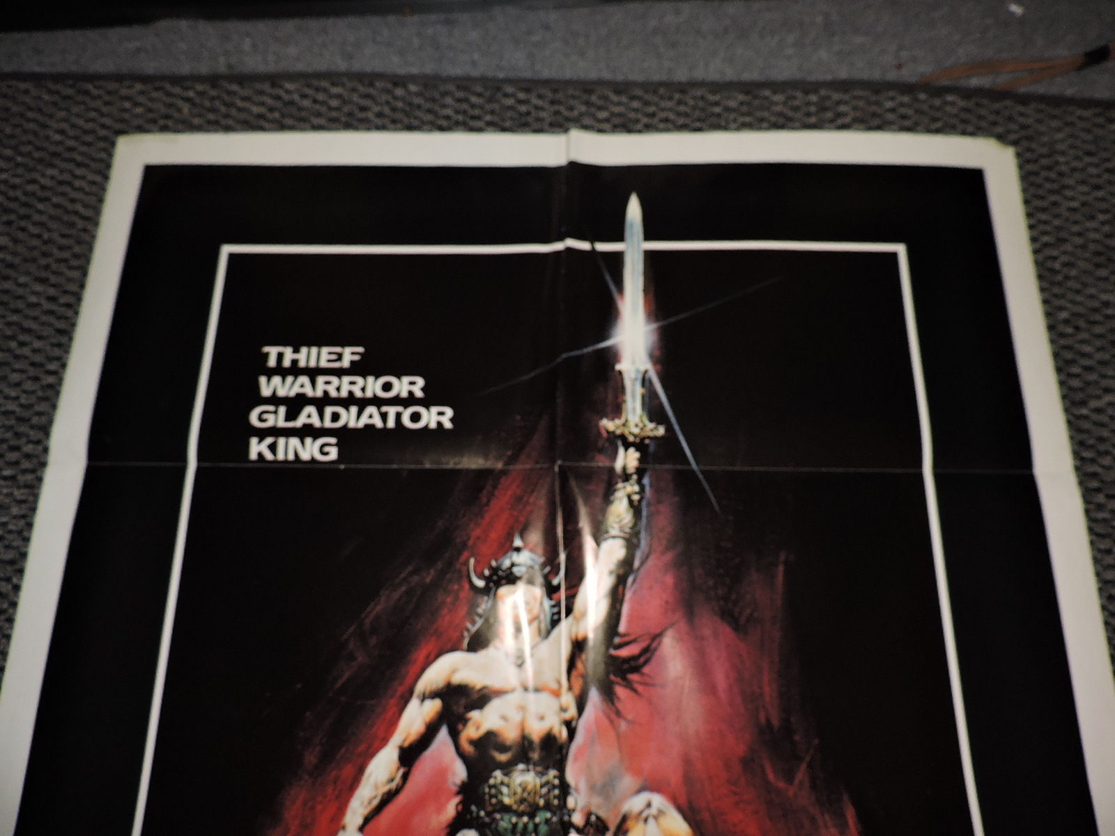 Conan The Barbarian 1982 ORIGINAL   Movie Poster 27 x 41 Action / Fantasy