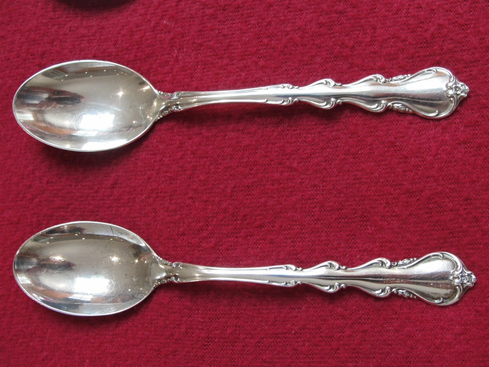 ANGELIQUE Set of 4 - 6" Long Spoons ~ International Sterling Silver, Post-1940