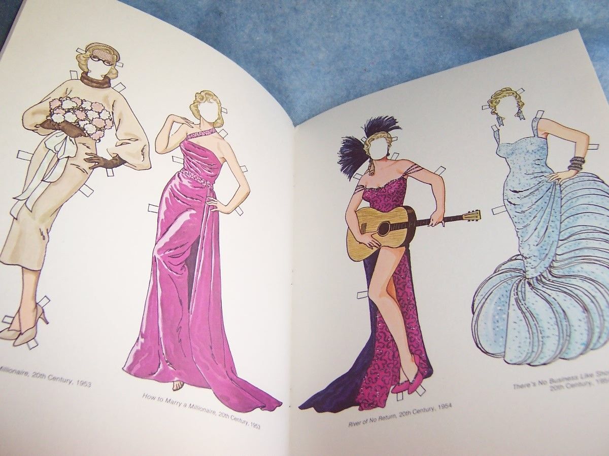 1979 Marilyn Monroe Paper Dolls by Tom Tierney