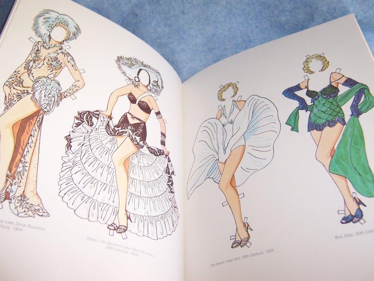 1979 Marilyn Monroe Paper Dolls by Tom Tierney